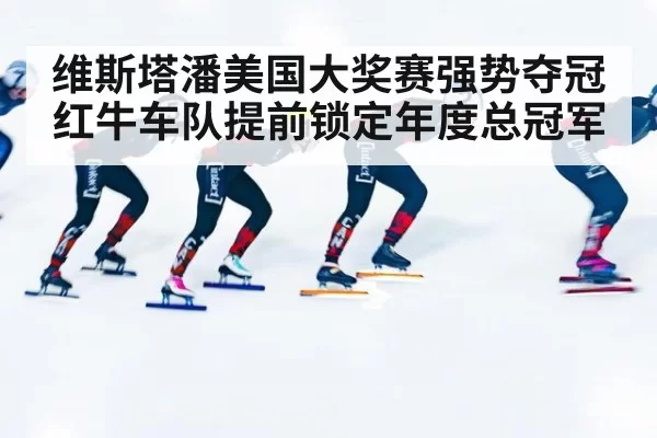 维斯塔潘美国大奖赛强势夺冠红牛车队提前锁定年度总冠军